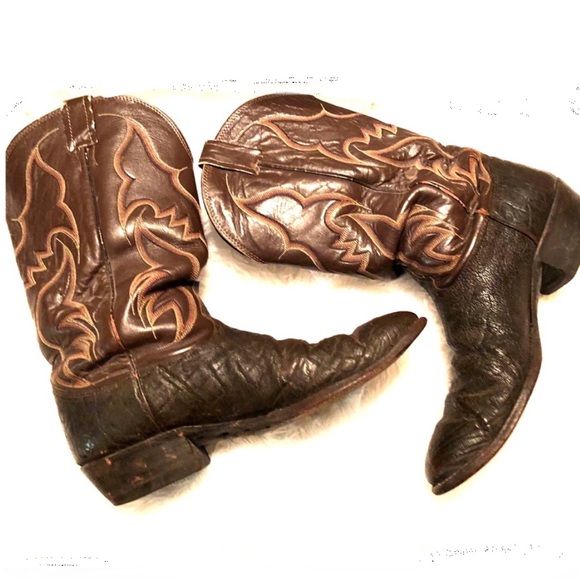 Nocona elephant skin boots Clearance